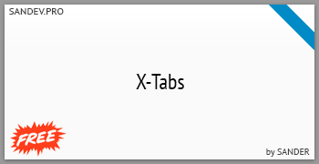 X tabs by sander 1 1