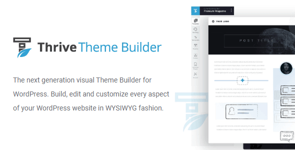 Thrive theme builder